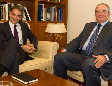 Συνάντηση Κ. Καραμανλή με Κ. Μητσοτάκη - Ελληνοτουρκικά, Κυπριακό και γαλλικές εκλογές στην ατζέντα